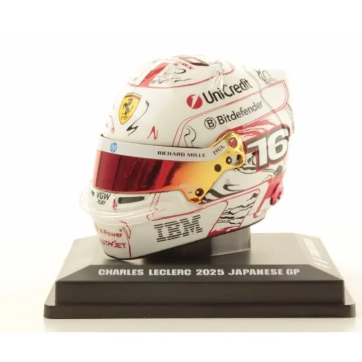 Looksmart : Casque Charles Leclercq 2025 Japane GP