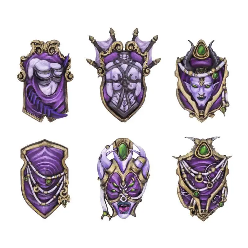 [GSW 13186] Green Stuff : Pleasur God "Shields" │ Armory • Resin Bits