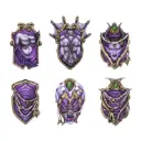 Green Stuff : Pleasur God "Shields" │ Armory • Resin Bits