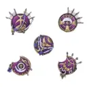 Green Stuff : Pleasur God "Bucklers" │ Armory • Resin Bits