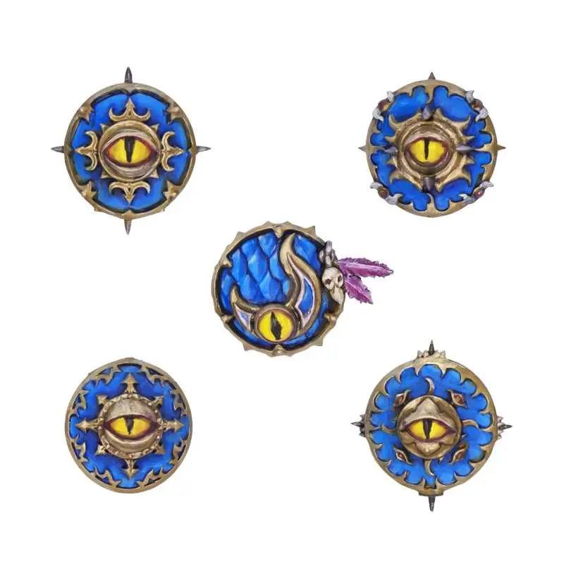 [GSW 13190] Green Stuff : God of Change "Bucklers" │ Armory • Resin Bits