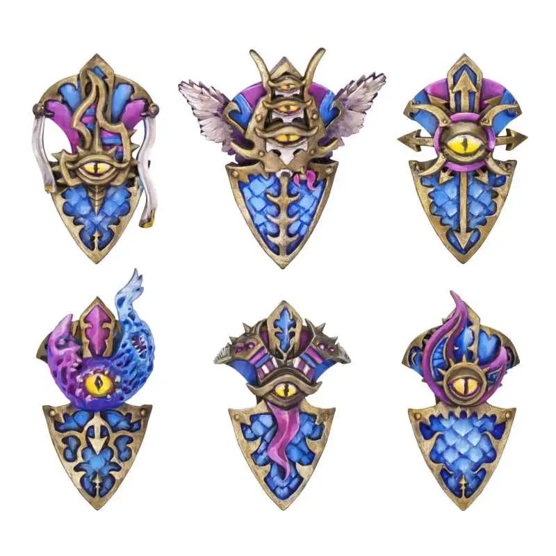 Green Stuff : God of Change "Tower Shieds" │ Armory • Resin Bits