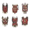 Green Stuff : Blood God "Tower Shieds" │ Armory • Resin Bits