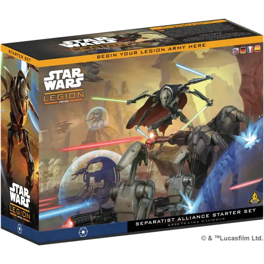 [AMG SWQ28ML] Alliance Séparatiste : Starter Set 2025 [Multi-langue] │ Star Wars LEGION
