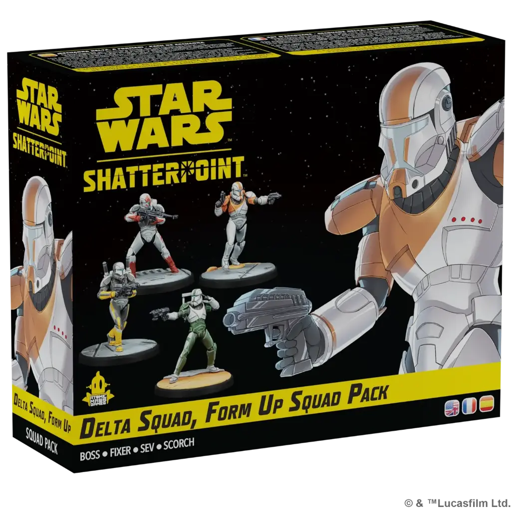 [AMG SWP62ML] Star Wars Shatterpoint : "Delta Squad, Form Up" Squad Pack 