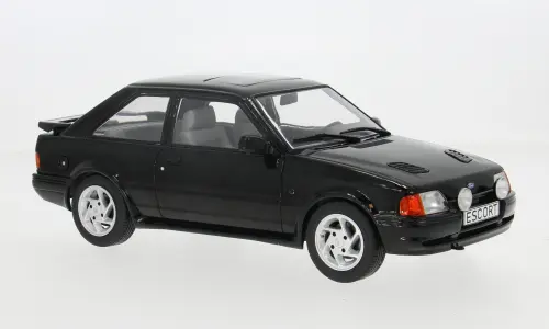 Model car :  Ford Escort MK IV RS Turbo S2 Noir [1/18]