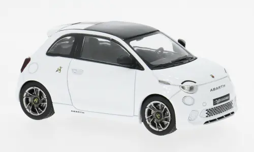 Ixomodels : Fiat Abarth 500e Blanche 2024  [1/43]