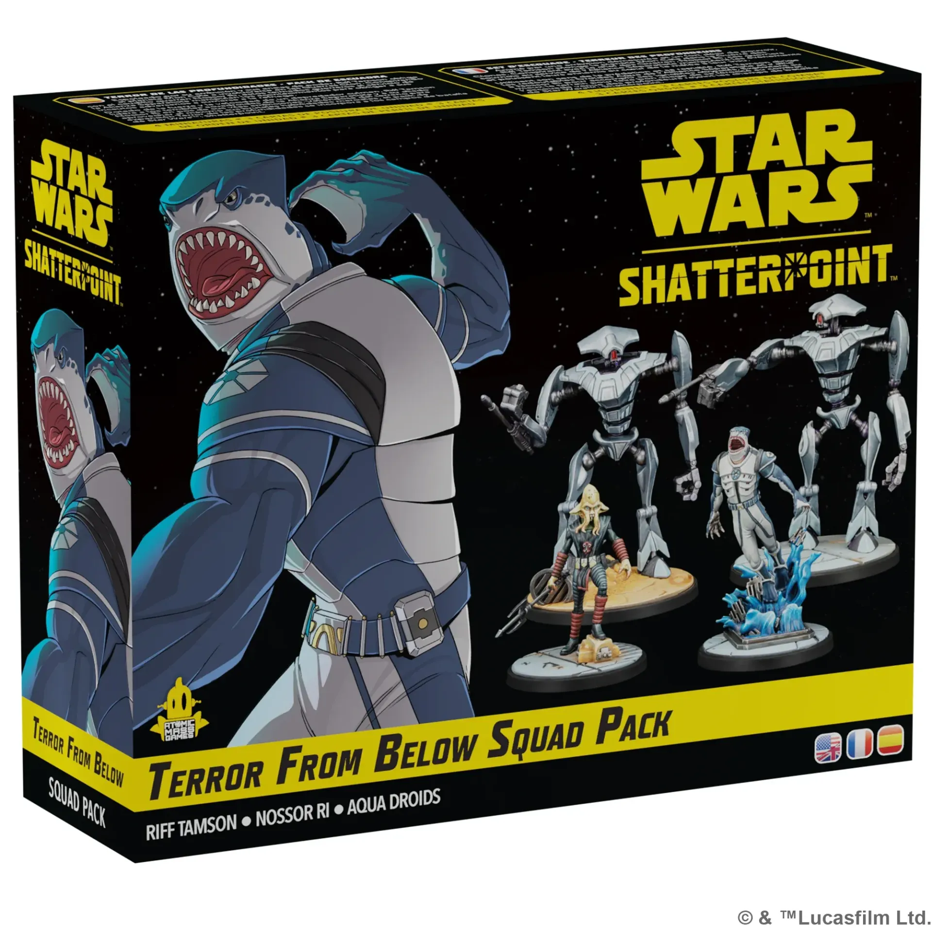 [AMG SWP63ML] Star Wars Shatterpoint : "Terror from Below" Squad Pack