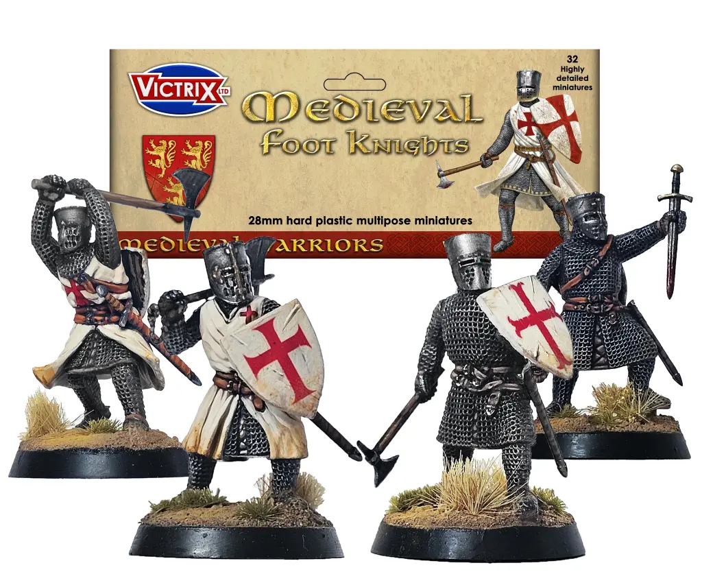 [VTX VXM004] Victrix : Medieval Foot Knights │ Medieval Warriors