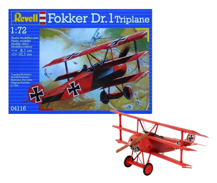 Revell : Kit de démarrage Fokker DR.1 Triplane 