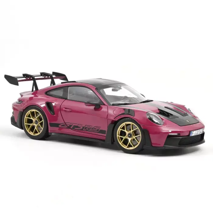 Norev : Porsche 911 GT3 RS avec Pack Weissach 2022 Ruby Star [1/18]