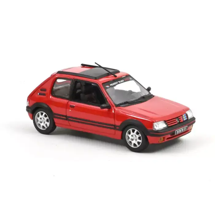 Norev : Peugeot 205 GTI 1.9 1991 Rouge Vallelunga 