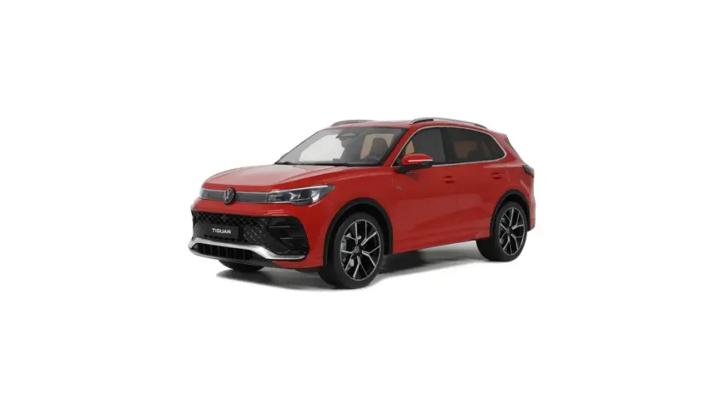 Ottomobile : Volkswagen Tiguan E TSI R-Line Persimmon Red Metal LB3B [1/18]