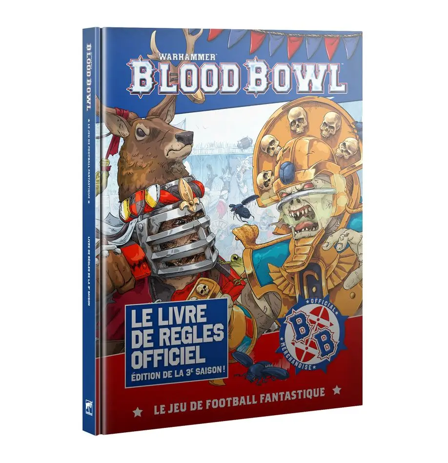 [GAW 200-03FR] Blood Bowl : Livre de règle officiel - Edition de la 3iem Saison [FR] │ Warhammer Bloodbowl