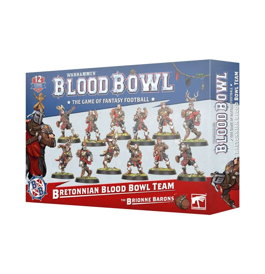 [202-51] Bloodbowl : Bretonnian Blood Bowl Team "The Brionne Barons" │ The Game of Fantasy Football