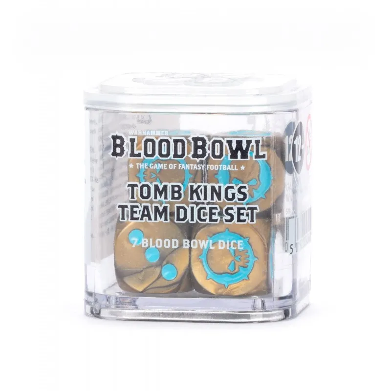 [202-59] Bloodbowl : BLOOD BOWL: TOMB KINGS TEAM DICE SET │ Warhammer Bloodbowl