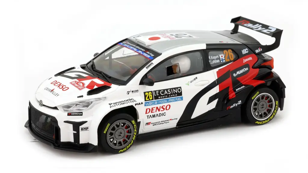 Avant Slot : Toyota Yaris Rally 2 n°26 Monte Carlo 2025 Kogure