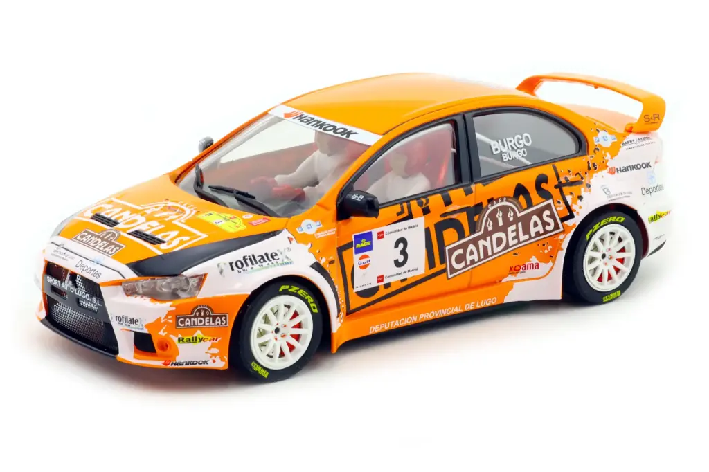 Avant Slot : Mitsubishi EVO X N°3 Rallye MAdrid 