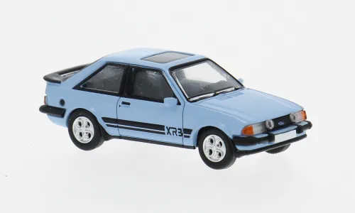 [PRU PCX870791] Premium Classixx PCX : Ford Escort MK III XR3i Bleu Ciel 1982 [1/87]