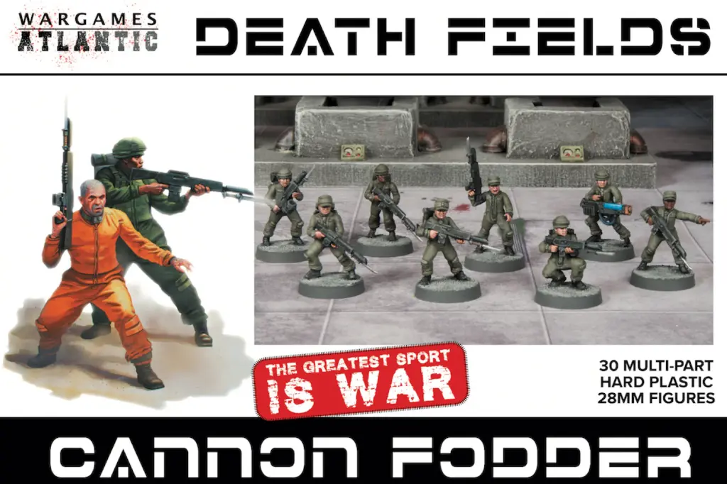 Wargames Atlantic : Cannon Fodder │ Death Fields