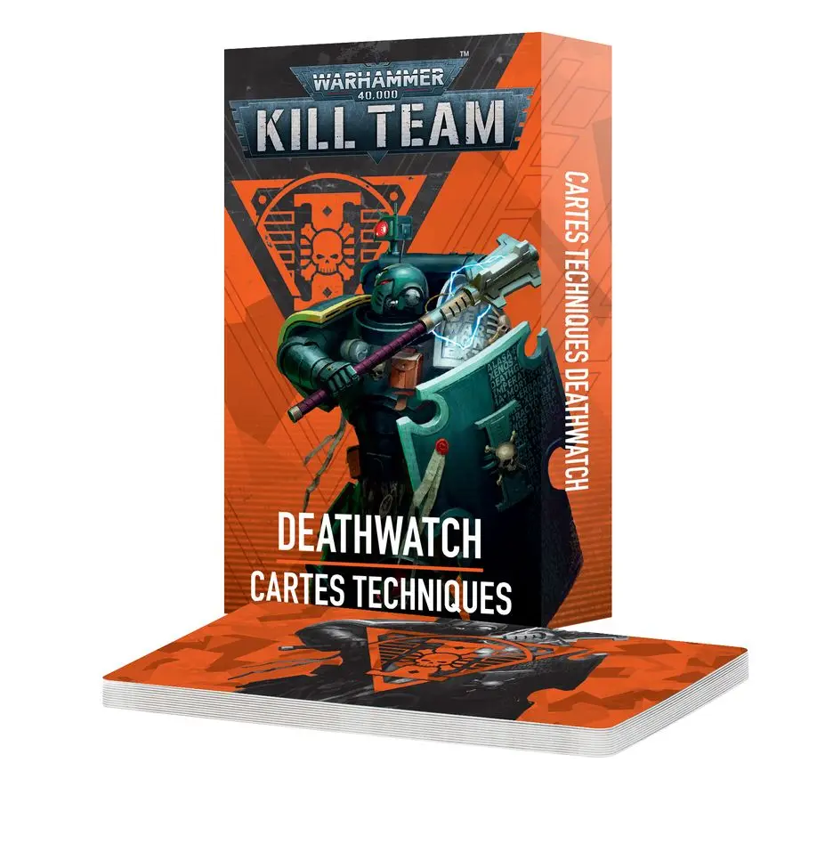 [GAW 103-32] Kill Team : Deathwatch - Cartes Techniques [FR] │ Warhammer 40.000