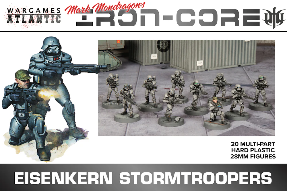 [WAA MM001] Wargames Atlantic : Eisenkern Stormtroopers │ Iron-Core
