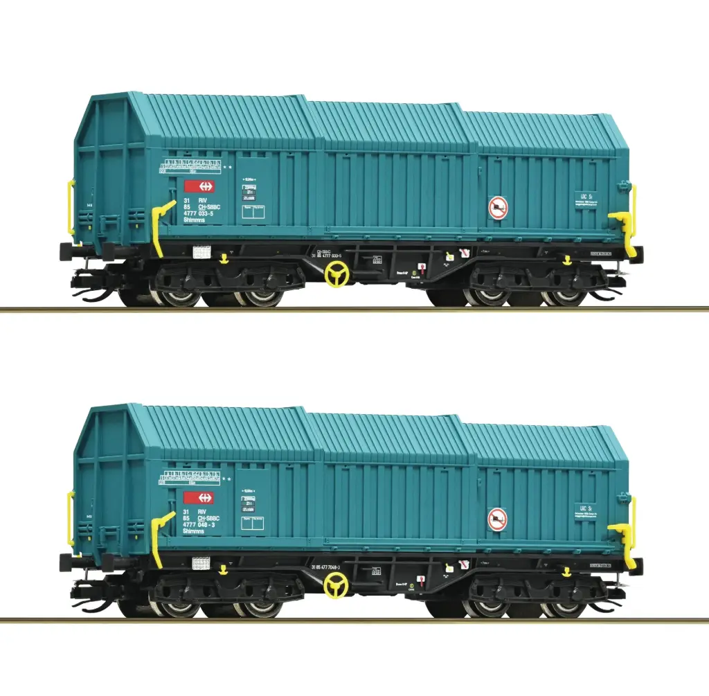 Roco : Wagon Shimmns 2 pcs "TT"