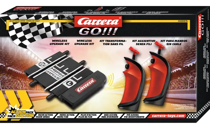 [CAE 20061676] Carrera GO : Rail alimentation avec poignées sans fil [1/43]