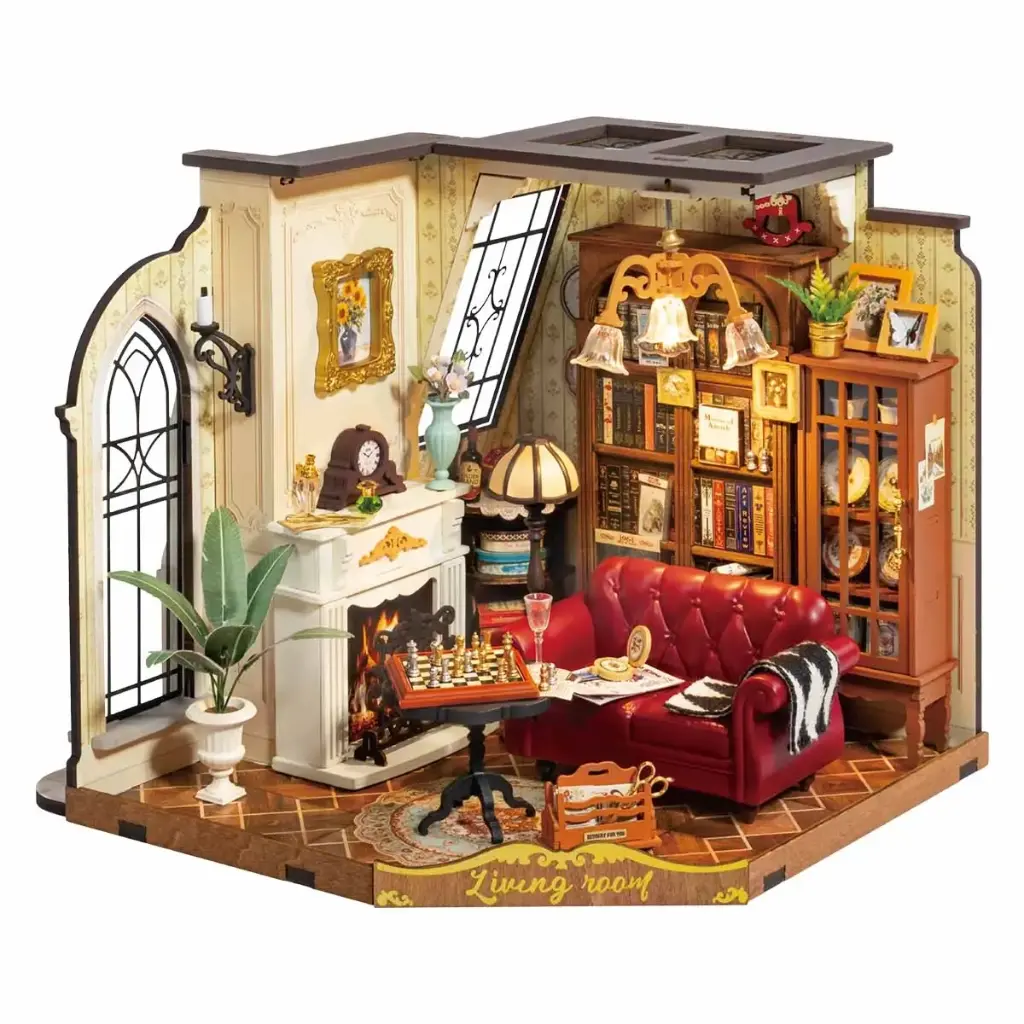 [RLF DG175] Rolife : Maison miniature à faire soi-même │ Villa douillette pour chiot 
