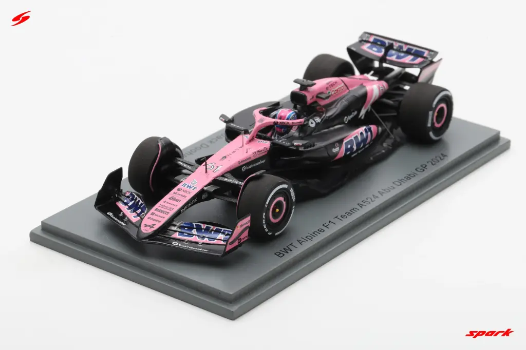 Spark : BWT Alpine F1 Team A524 No.61 Abu Dhabi GP 2024 Jack Doohan [1/43]