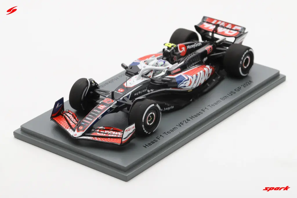 Spark : Haas F1 Team VF24 Haas F1 Team No.27 8th US GP 2024 Nico Hulkenberg