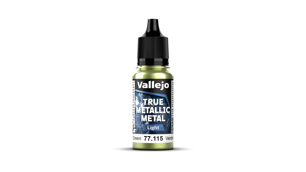 Vallejo : Amber Green [77115] (18ml) │ True Metalic Metal