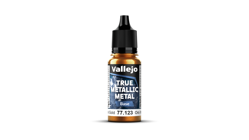 Vallejo : Imperial Gold [77123] (18ml) │ True Metallic Metal