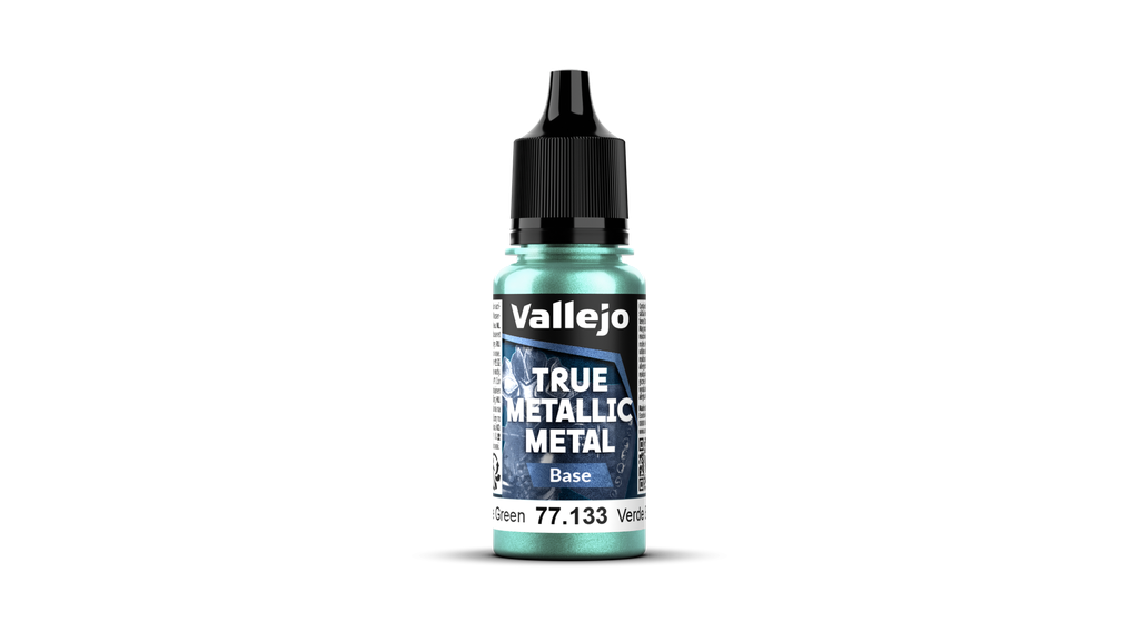 Vallejo : Beetle Green [77133] (18ml) │ True Metallic Metal
