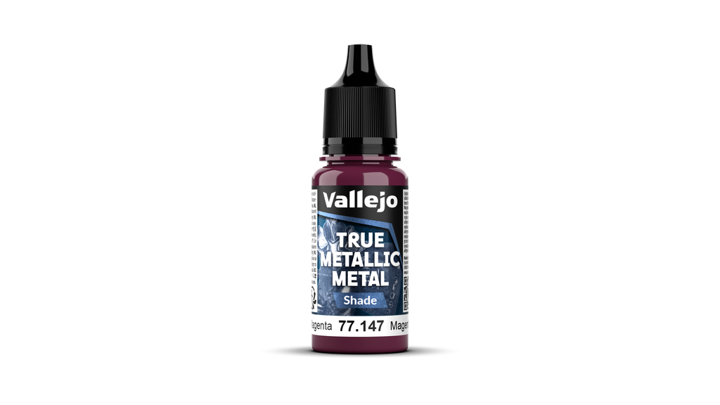 [VAL 77147] Vallejo : Crimson Magenta [77147] (18ml) │ True Metalic Metal