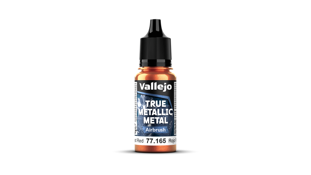 Vallejo : Forged Red [77165] (18ml) │ True Metallic Metal