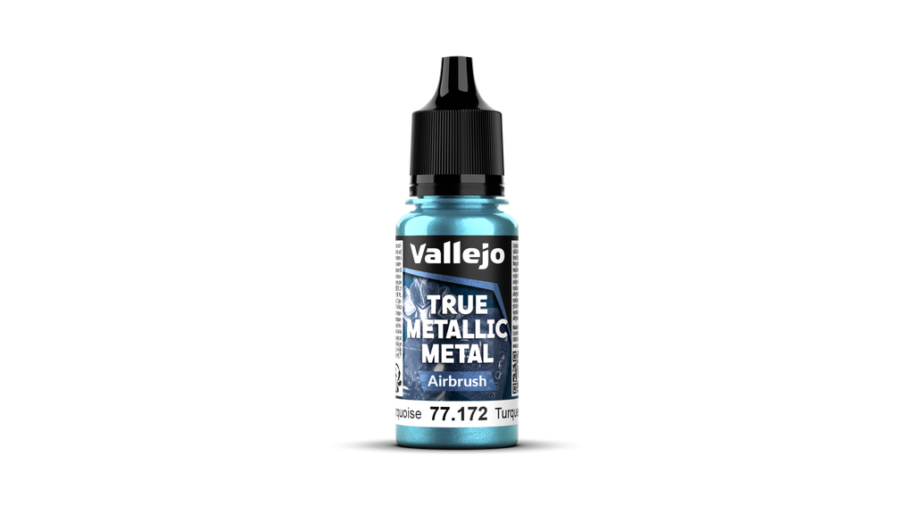 [VAL 77172] Vallejo : Hydra Turquoise [77172] (18ml) │ True Metallic Metal