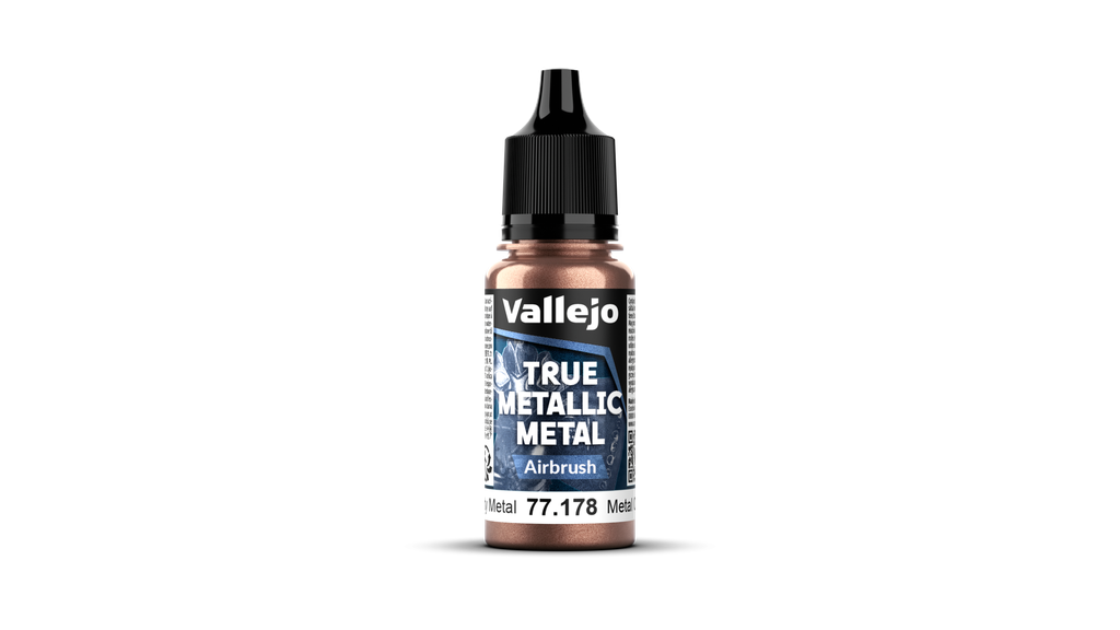 Vallejo : Rusty Metal [77178] (18ml) │ True Metallic Metal