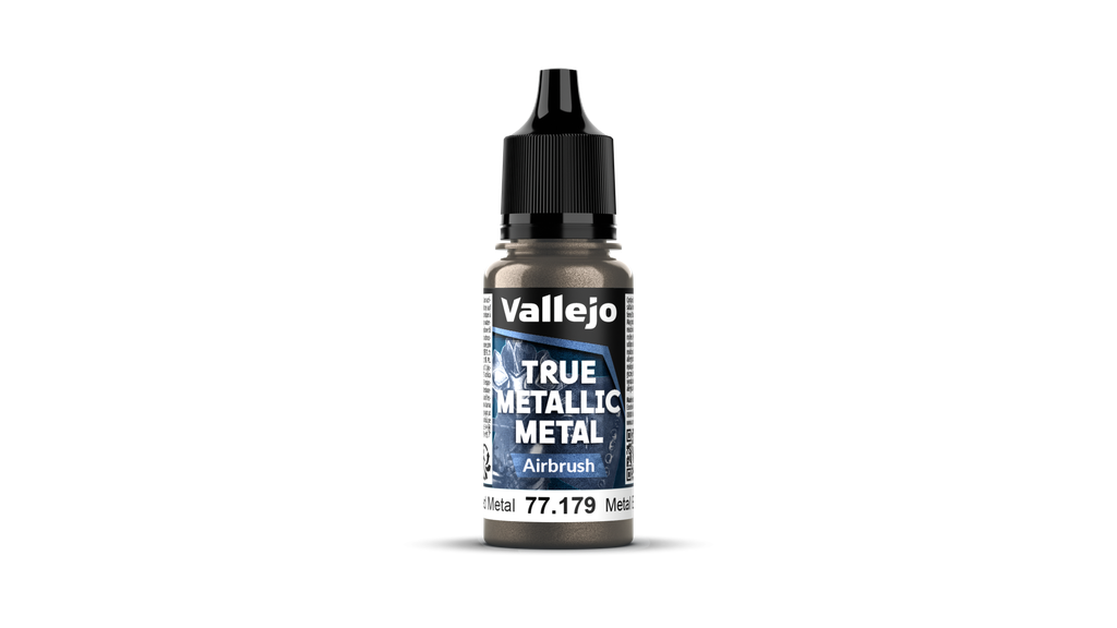 Vallejo : Aged Metal [77179] (18ml) │ True Metallic Metal