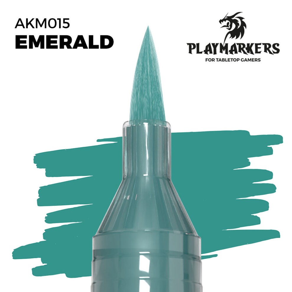 Ak : Playmarkers "Emerald" │ Acrylic Paint Marker