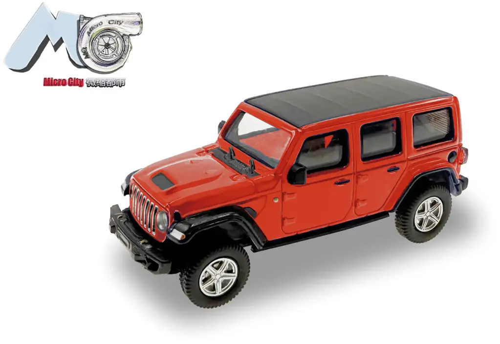Micro City : JEEP Wrangler │ Rouge [1/87]