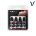 Vallejo : Ruby Red Paint Set │ True Metallic Metal 