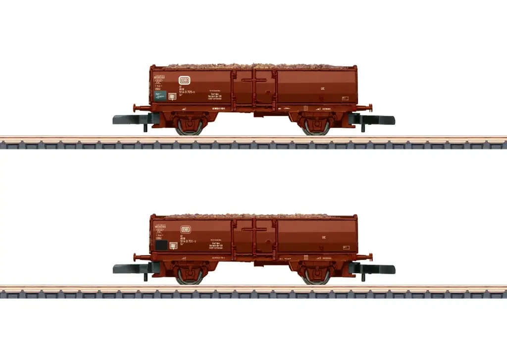 Marklin : Set de wagons marchandises avec chargement de betteraves 