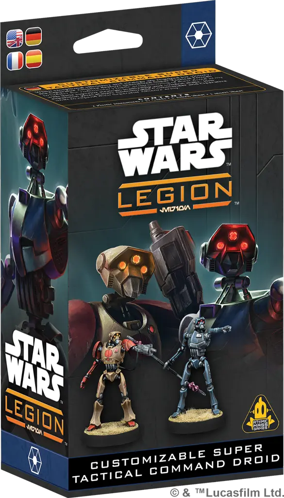 Alliance Séparatiste : Customizable Super Tactical Command Droid [Multi-Langue] │ Star Wars LEGION