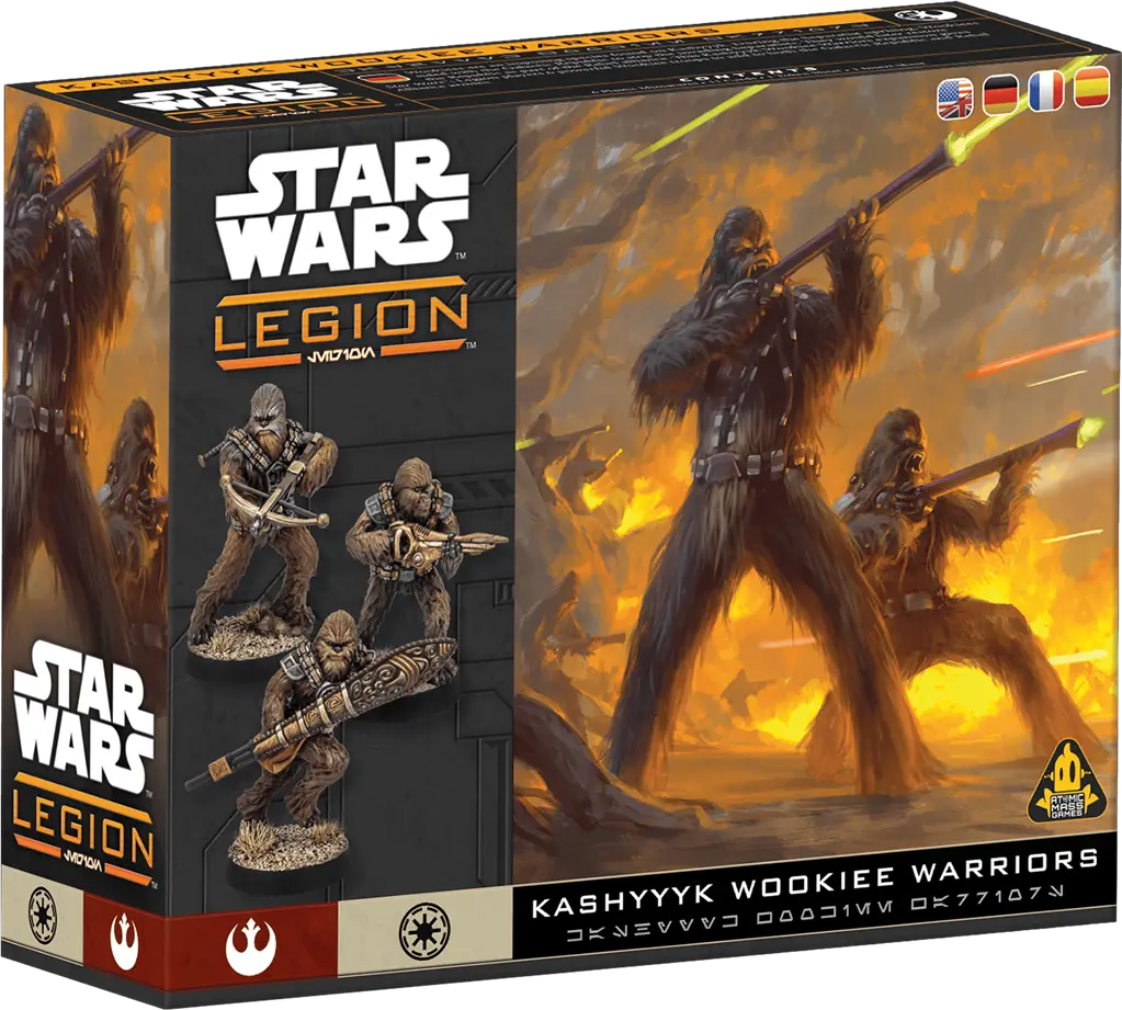 [AMG SWQ18ML] République Galactique : Kashyyyk Wookiee Warriors [Multi-Langue] │ Star Wars LEGION