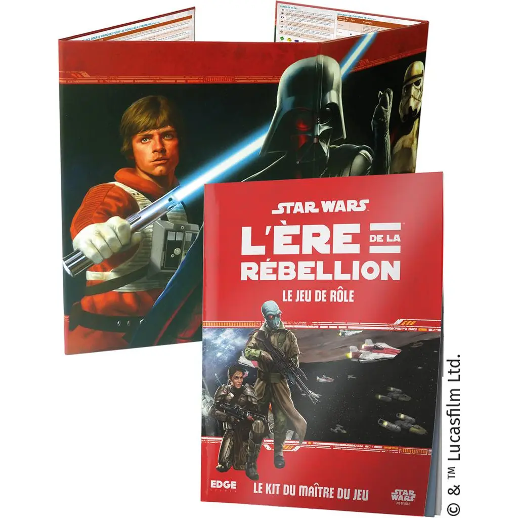 [EDG ESSWA03FR] Star Wars Le Jeu de rôle : Le Kit du Maître du Jeu "L'Ere de la Rébellion"