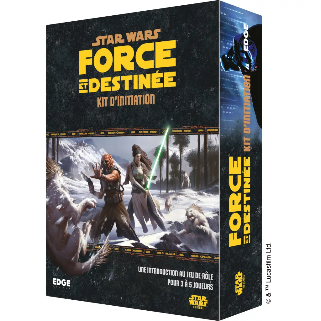 [EDG ESSWF01FR] Star Wars The Roleplaying Game: Beginner Kit "Force and Destiny"
