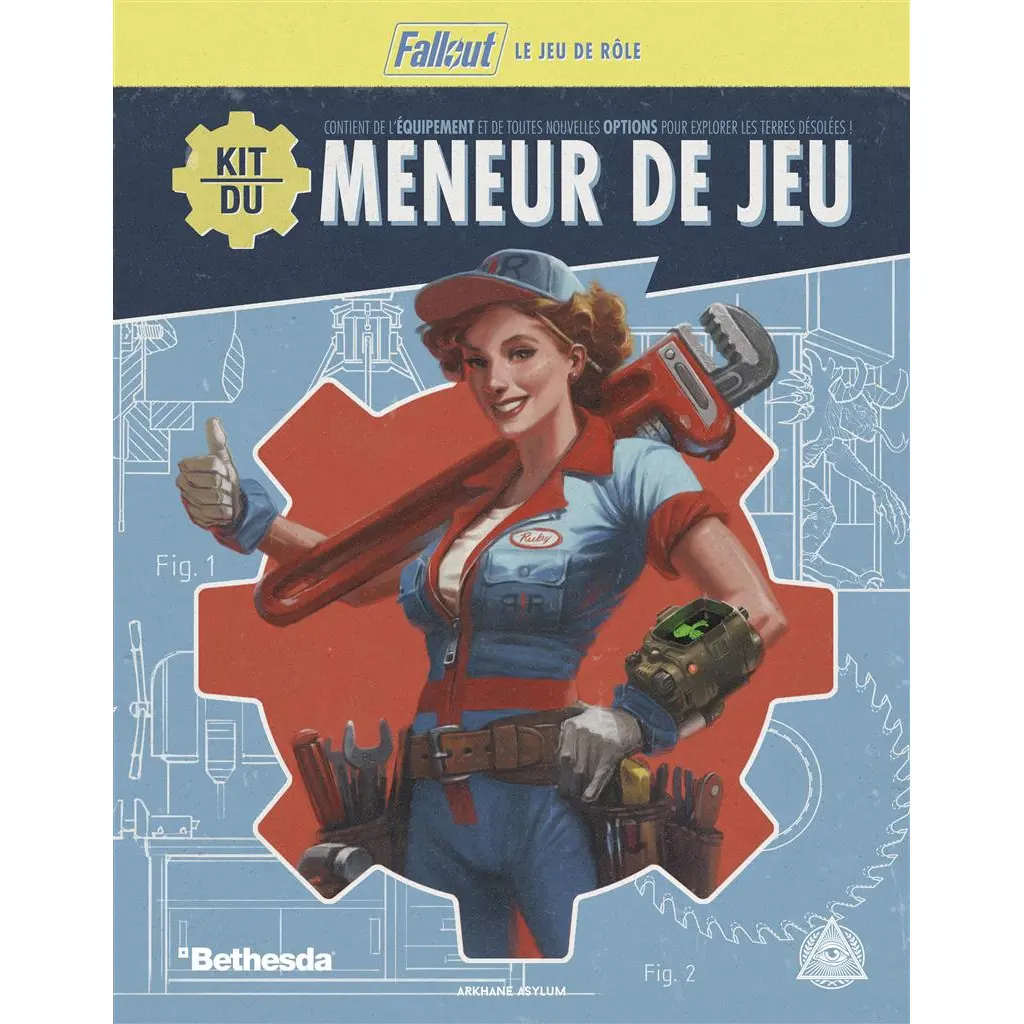 [ASY FAL-03FR] Fallout Le Jeu de rôle : Kit du Meneur de Jeu [FR]