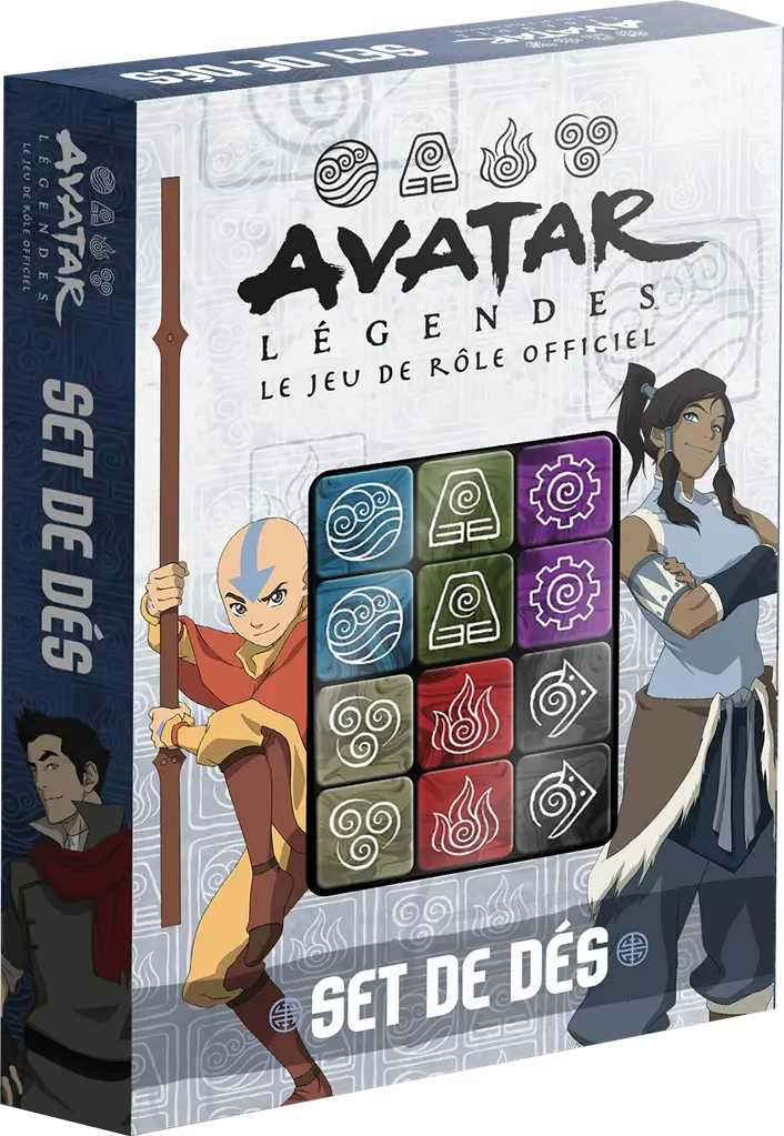 Avatar Légendes : Set de dés [FR]