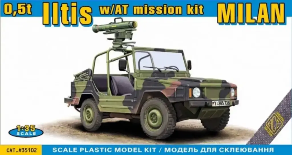 [ACE 35102] Ace : Iltis 0.5T avec AT Mission Kit Milan